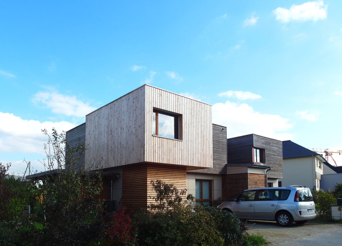 Carole Groulet Architecte – Extension et surelevation d’une maison en ossature bois