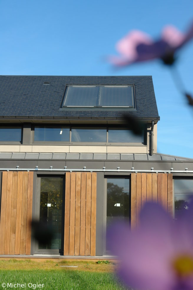 Carole Groulet Architecte - Construction d’une maison individuelle en ossature bois