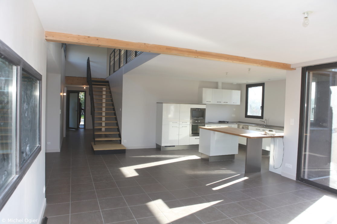 Carole Groulet Architecte - Construction d’une maison individuelle en ossature bois