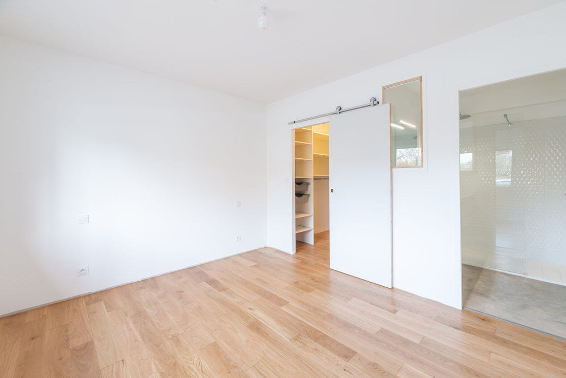 Carole Groulet Architecte – Construction d’une maison individuelle en brique et en ossature bois