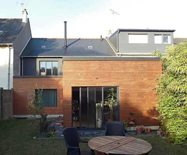 Carole Groulet Architecte – Renovation energetique et extension d’une maison urbaine