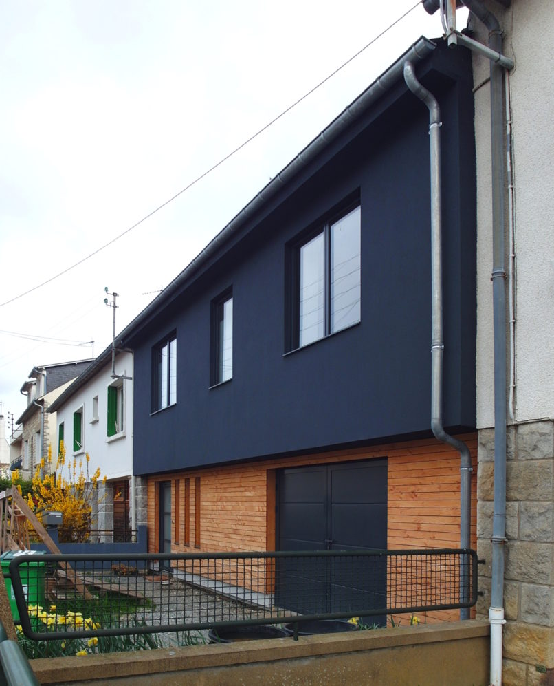 Carole Groulet Architecte – Renovation energetique et extension d’une maison urbaine