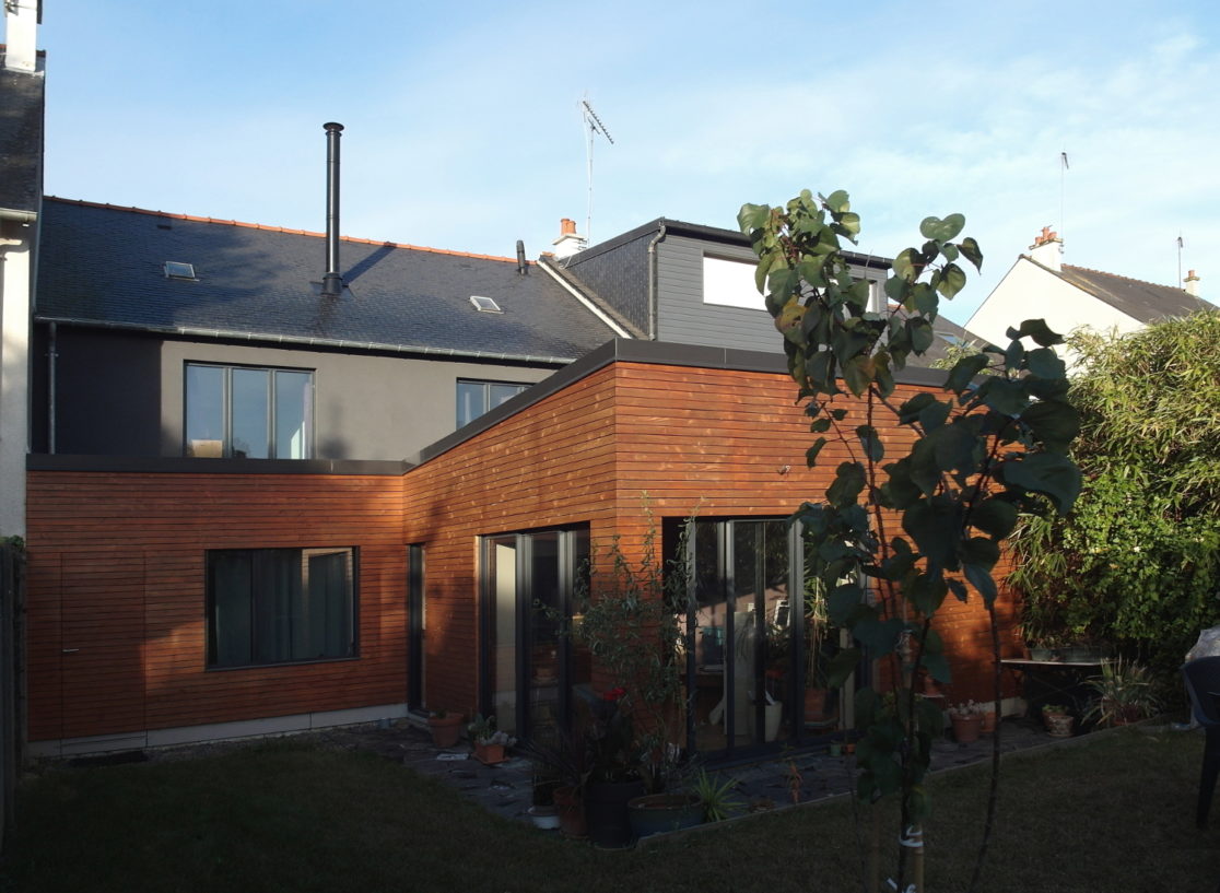 Carole Groulet Architecte – Renovation energetique et extension d’une maison urbaine