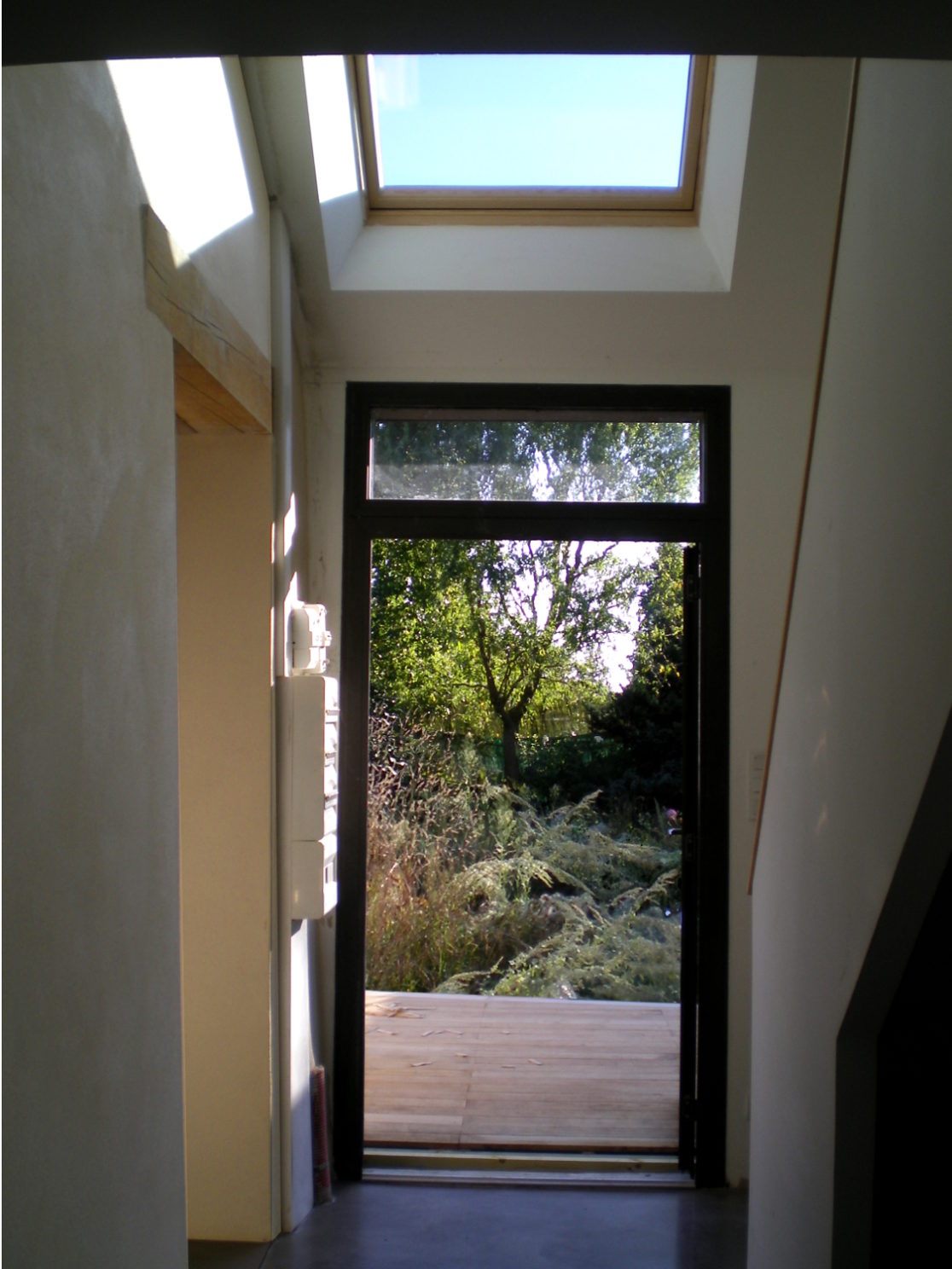 Carole Groulet Architecte – Construction d’une extension et rénovation d’une maison en terre