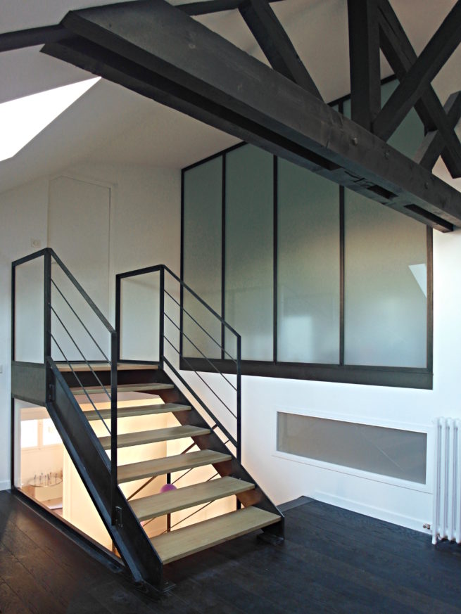 Carole Groulet Architecte – Rénovation et aménagement d’une maison urbaine