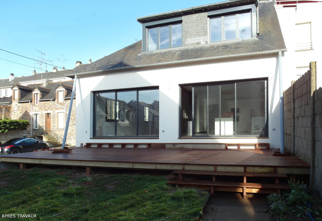 Carole Groulet Architecte – Renovation et amenagement d’une maison urbaine